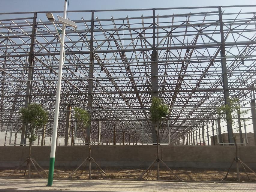 宁波汽车工业厂房网架