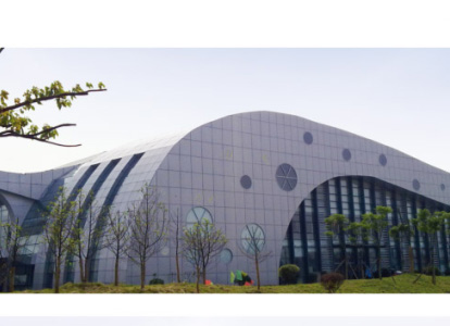 宁波会议中心外景网架工程